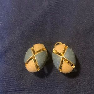 Vintage  Elegant. ORENA  Clip Earrings